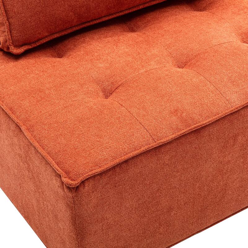 Modern Upholstered Living Room Chairs Set of 2