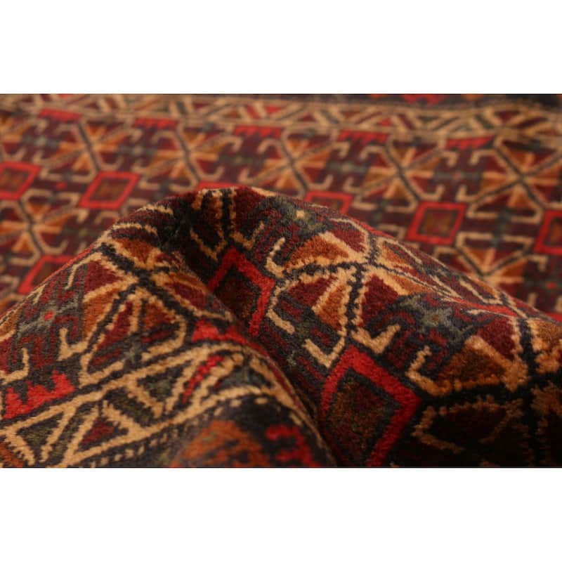 Teimani Brown Rug 3'9" x 6'4" - 3'9 x 6'4