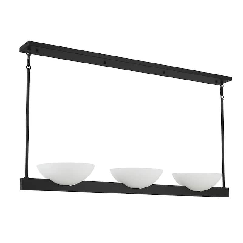 Savoy House 1-1614-3 Fallon 3 Light 45" Wide Linear Chandelier