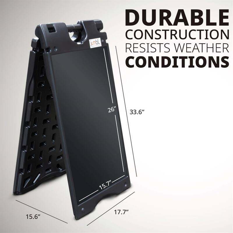 Jumbl 15.7 x 26 Display Surface Small Outdoor Signboard