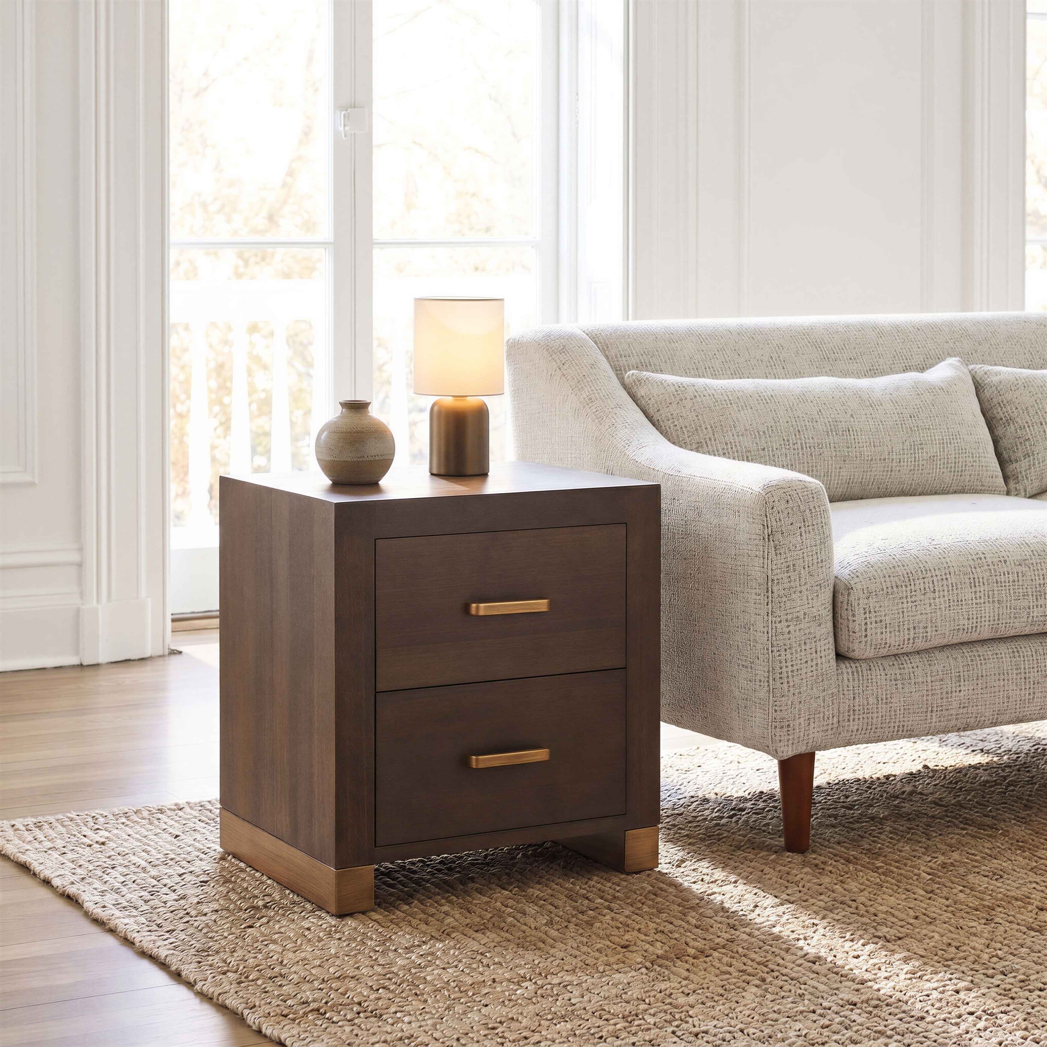 Sivar Side Table Espresso