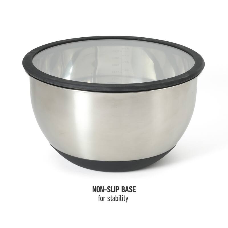 Calphalon Orbit 3 Piece Mixing Bowl Set W/ Lid