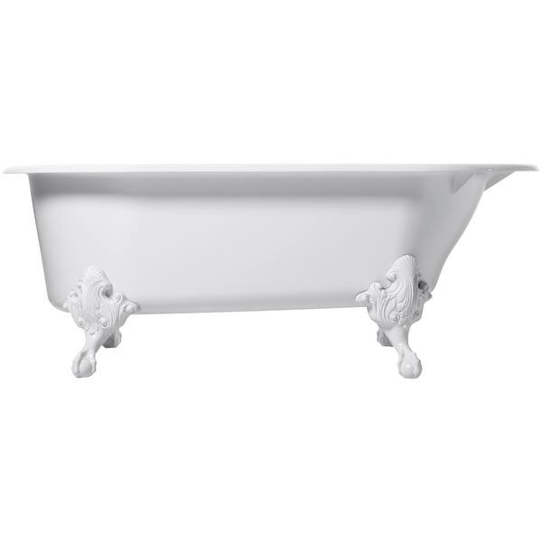 Kohler K 710 W Iron Works Collection 66 Clawfoot Bath Tub Kohler K 710 W Iron Works