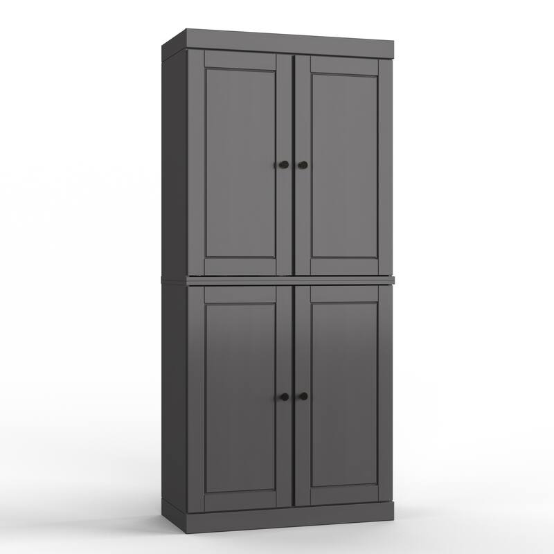 100% Solid Wood 32" Bathroom Cabinet with Optional Doors by Palace Imports