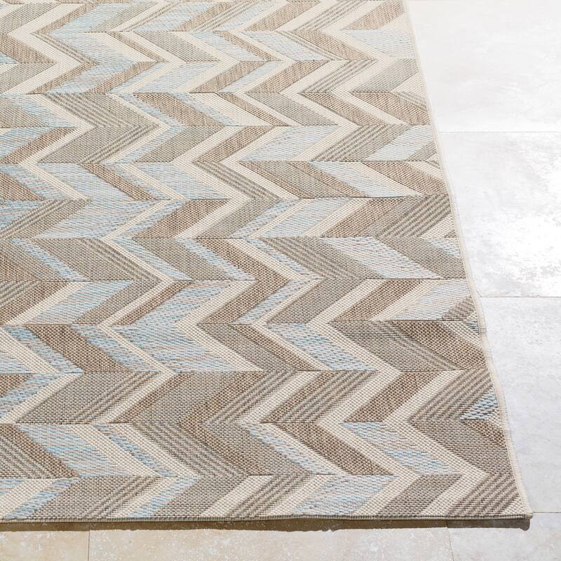 Dixie Zig-Zag Indoor/ Outdoor Area Rug