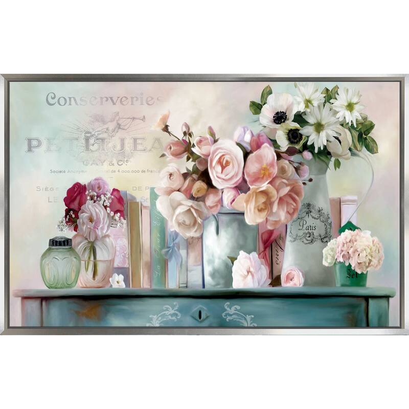 "Paris Petit" by Carol Robinson Print on Floating Canvas