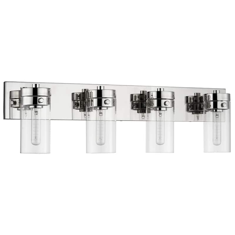 Nuvo Lighting 60/7534 Intersection 4 Light 30" Wide Bathroom Vanity - Polished Nickel