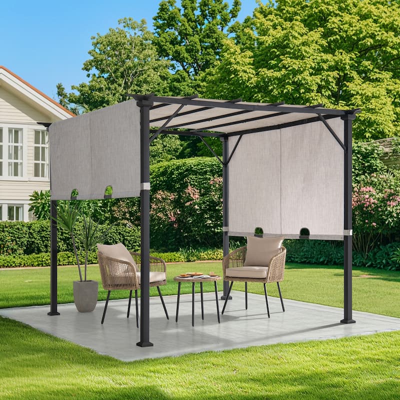 Sunjoy 9 x 9 ft RetracTable Shade Pergola