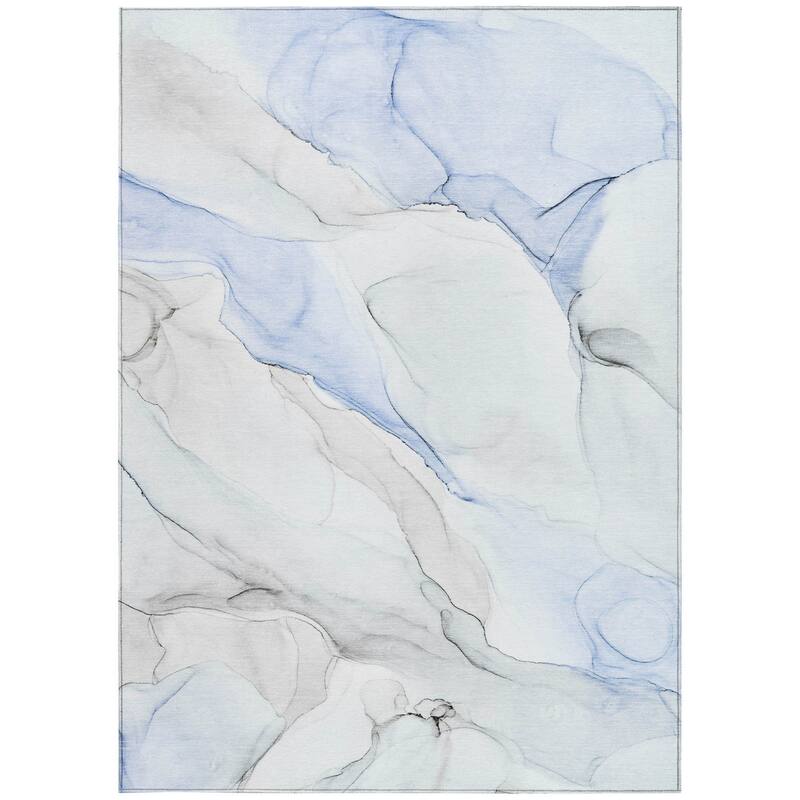 Bax Artistic Abstract Weather Resistant Classic Meets Modern Outdoor Rug