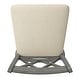preview thumbnail 34 of 65, Eleanor Double X Back Wood Swivel Bar Stool by iNSPIRE Q Classic