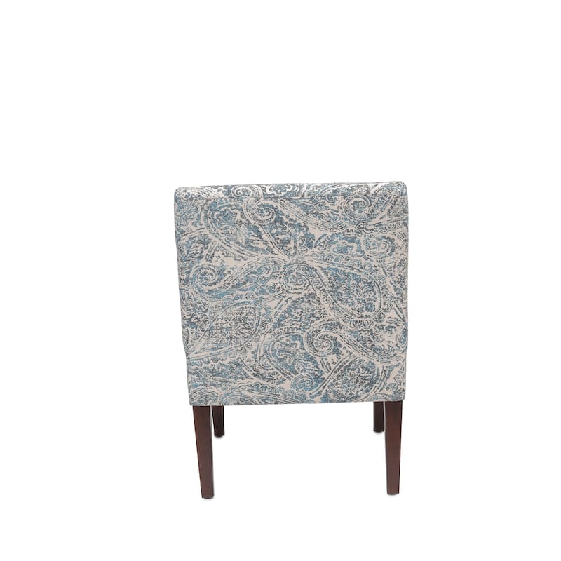 Samantha Transitional Button Tufted Slipper Chair
