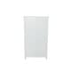 preview thumbnail 12 of 15, 27'' Accent Tall Tower White Storage Cabinet - Rustic Wood Sideboard Pantry Cabinet - Versatile Buffet Cabinet with Stor