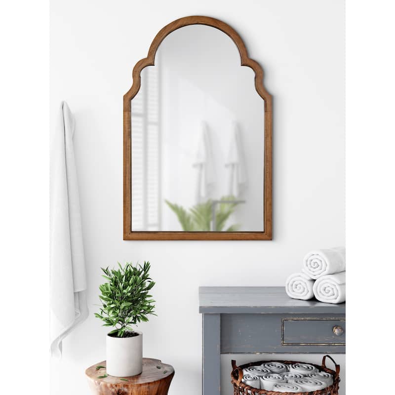 Kate and Laurel Hogan Arch Framed Mirror