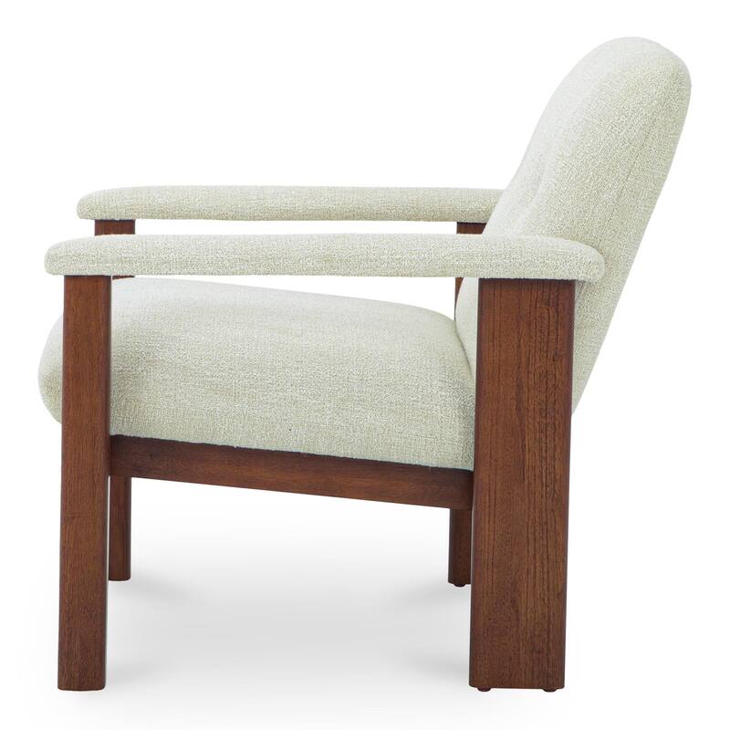 NADAAL STUDIOS Sawyer, Lounge Chair Recycled Upholstery, Green