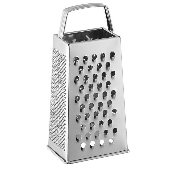 9Inch Stainless Steel Box Grater for Cheese Shredding On Sale Bed