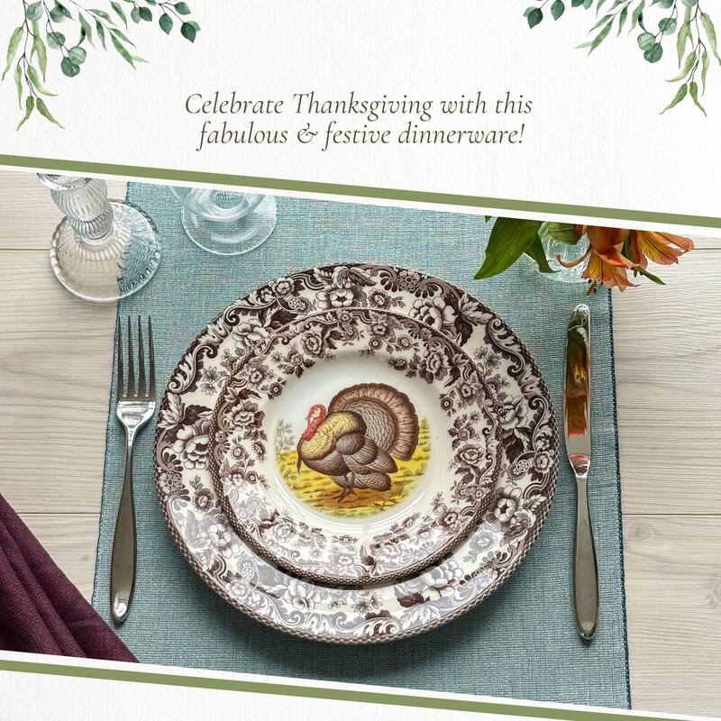 Spode Woodland Salad Plate Assorted Animals