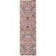 preview thumbnail 114 of 169, Nourison Passion Boho French Country Floral Area Rug. 2' 2" x 7' 6" - Silver - Runner