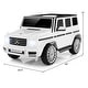 preview thumbnail 11 of 13, 12V Battery Powered Mercedes-Benz G500 Kids Ride-on Car - 26.5" x 45" x 21"