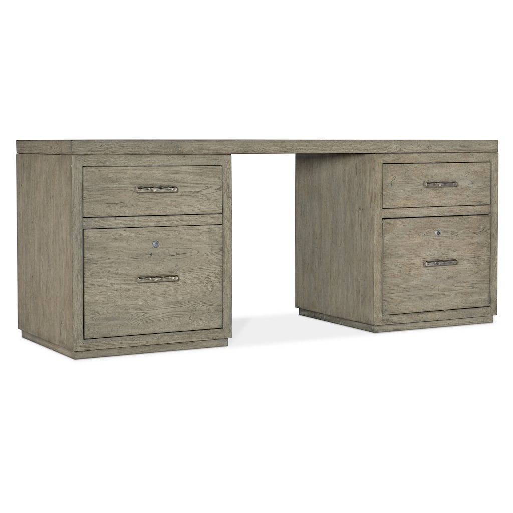 Hooker Furniture 6150-10904 72" Wood Veneer 4 Drawer Writing Desk