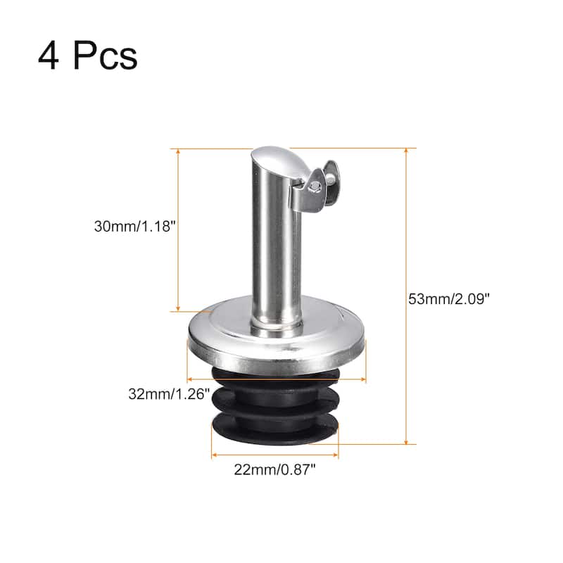 Auto Flip Olive Oil Spout for Pours Liquid, Olive Oil, Vinegar - Black - 4Pcs
