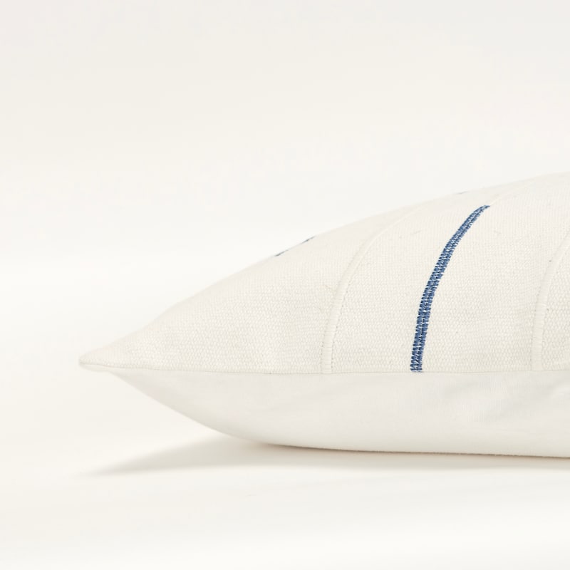 Rizzy Home Transitional Ivory Down Filled Pillow - 14"x20"