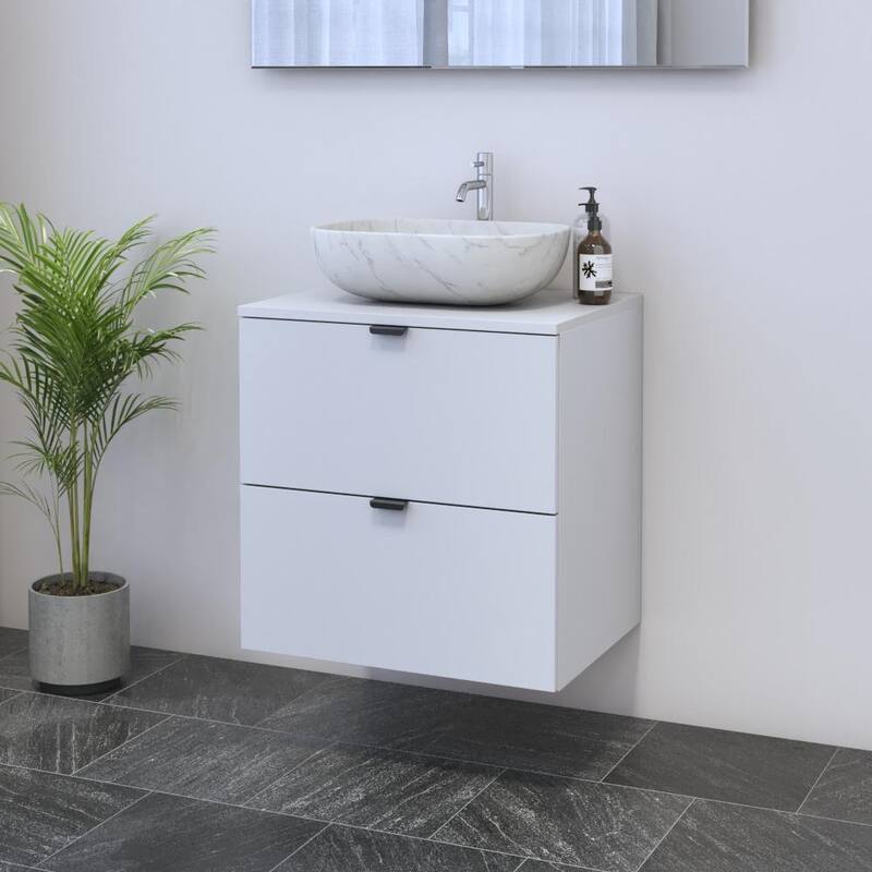 Ines 2S 60 Floating Bathroom Vanity (24" Width)