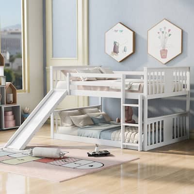 Bunk Bed with Ladder with Slide