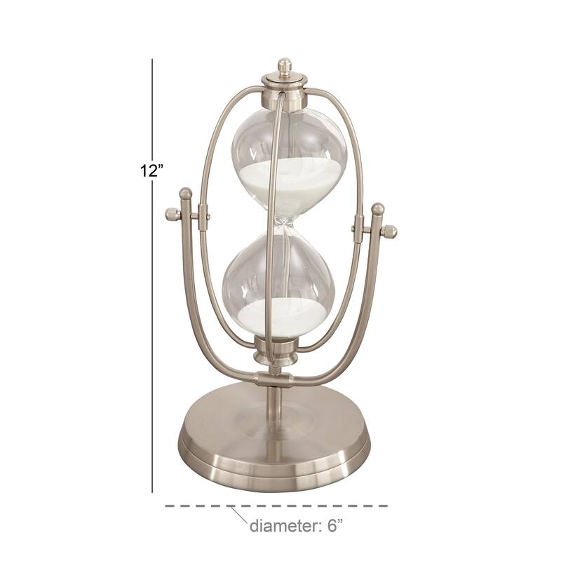 Metal Timer - Silver - Roche River Decor