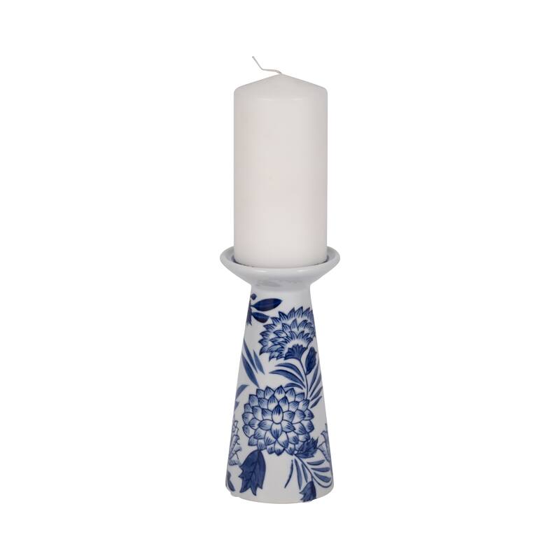 Sagebrook Home's Elegant Porcelain Candle Holder