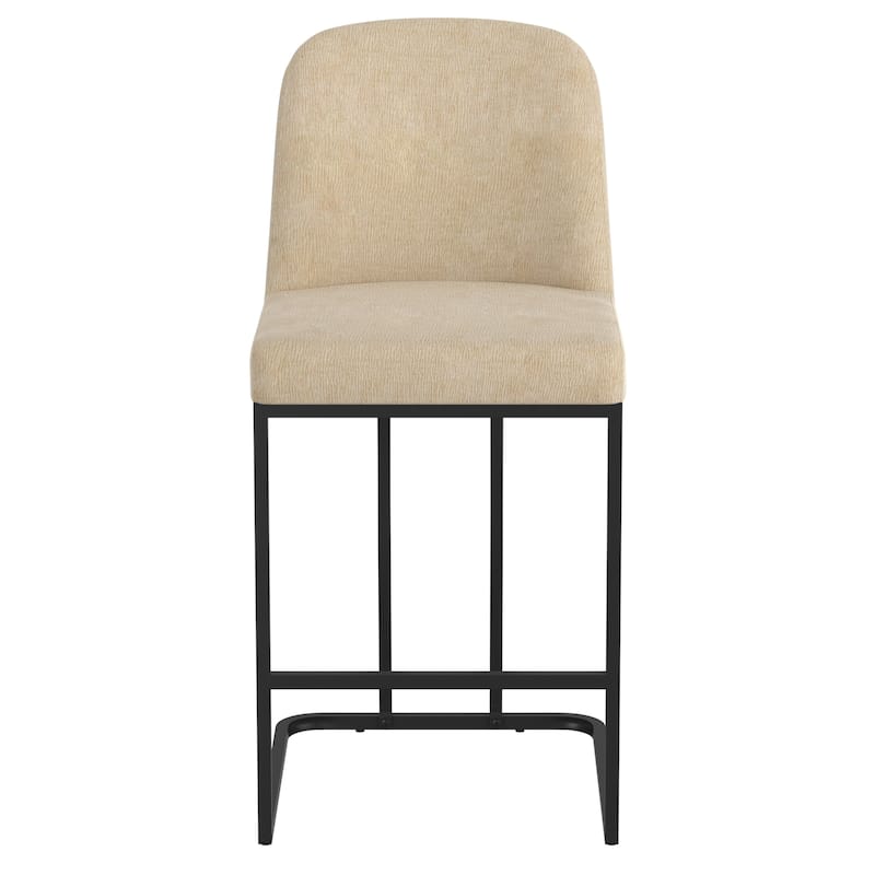 Modern Fabric 26" Counter Stool, Set of 4