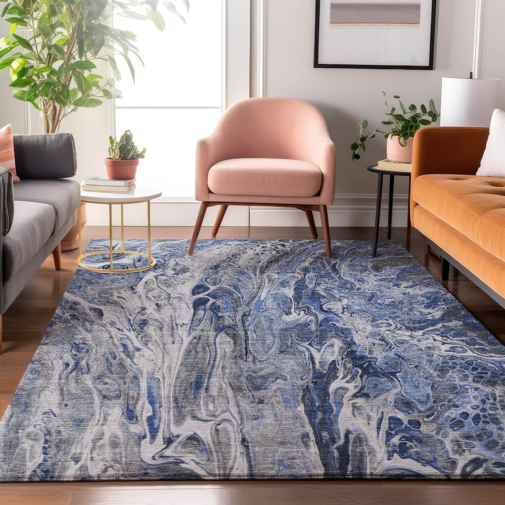 Premium Washable Super Soft Abstact Mayfield Rug