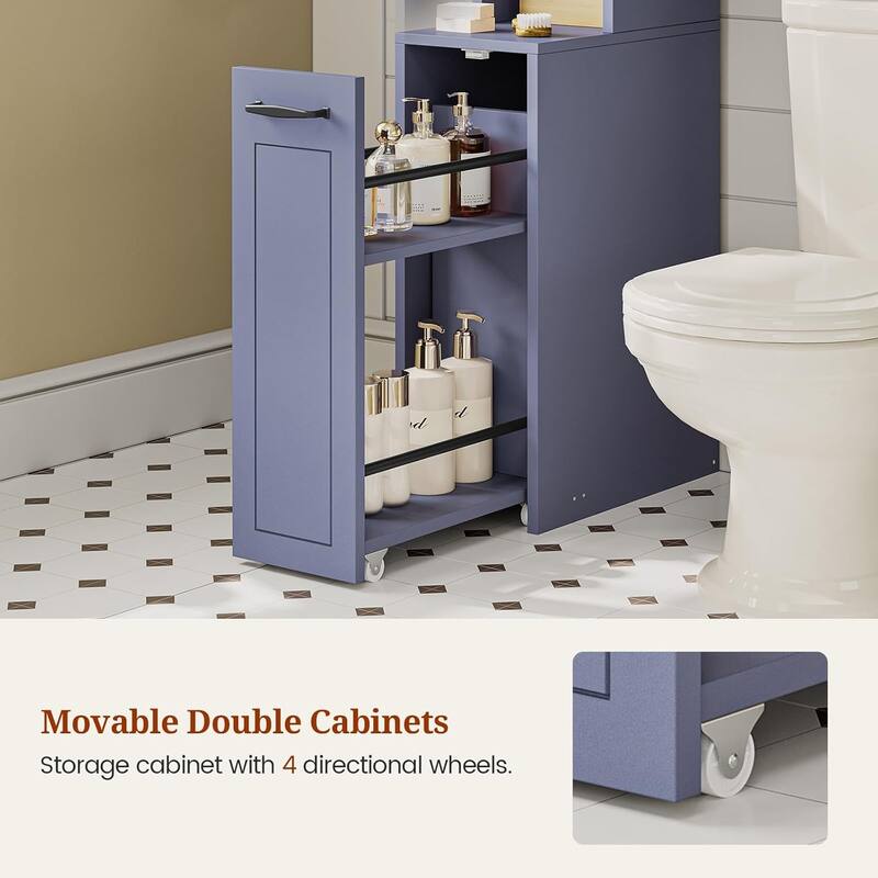 Over The Toilet Bathroom Storage Cabinet Toilet Storage Shelves
