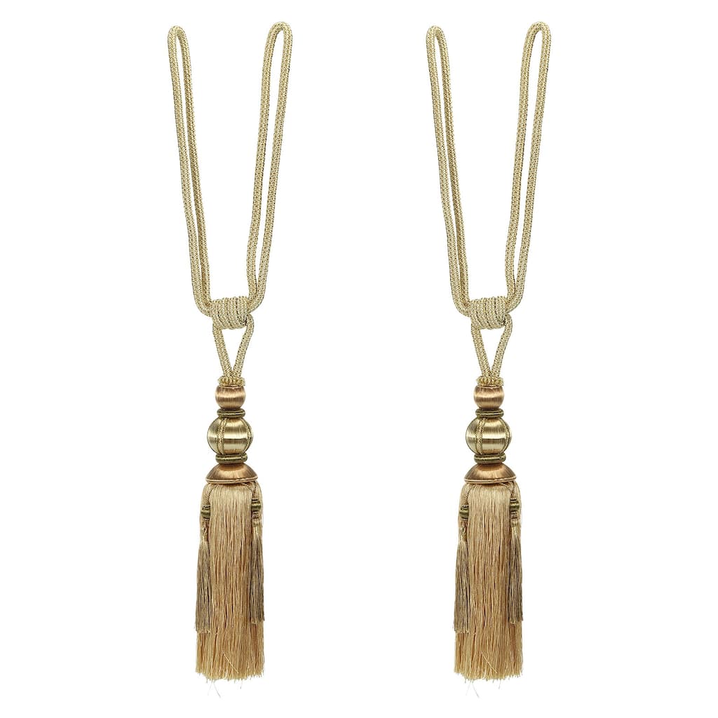 2 Pack Handmade Curtain Tiebacks Home Office Decorative