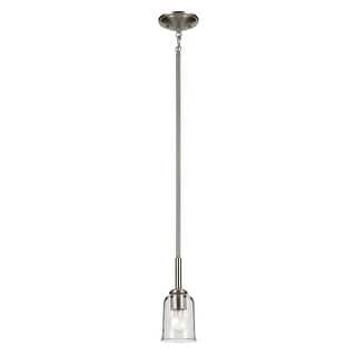 Kichler Lighting Shailene 1-Light Mini Pendant Light with Clear Glass