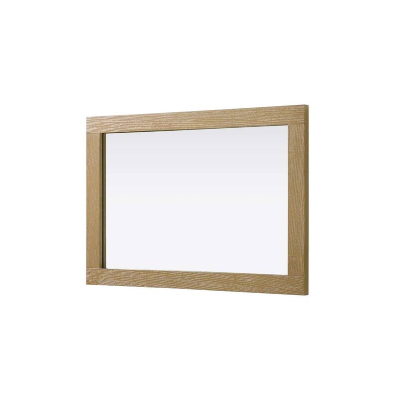 Solene Wooden Rectangle Mirror