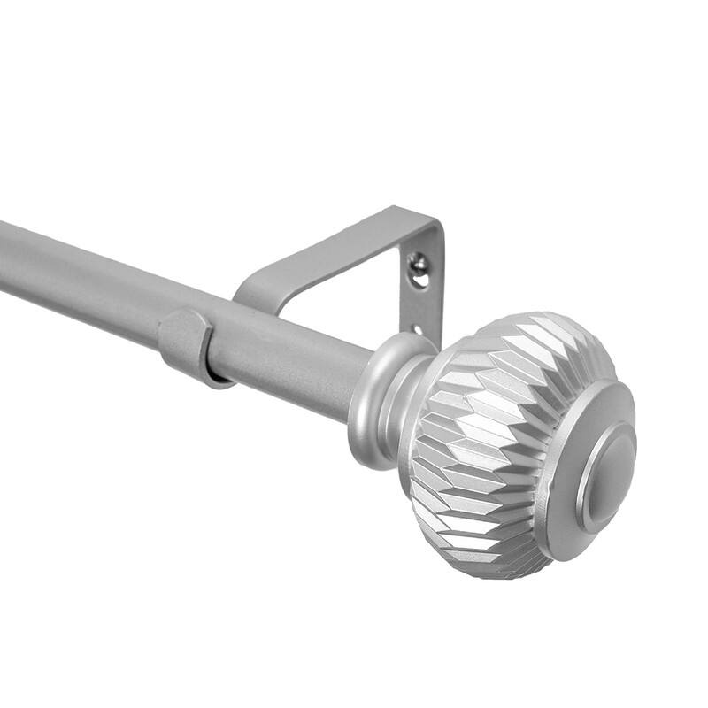 UTOPIA ALLEY 3/4 Inch Curtain Rod, Single Decorative Drapery Rod