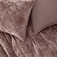 Wonderful Diamond Velvet 3 Piece Quilt Set