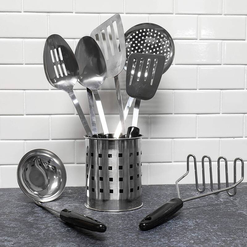 Chef Craft 10.5" Select Stainless Steel Handy Slotted Turner Spatula