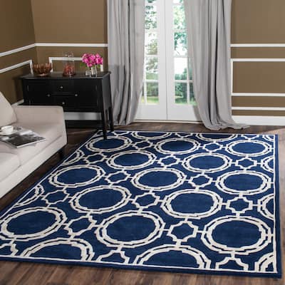 SAFAVIEH Handmade Chatham Oili Modern Wool Rug