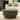 GDFStudio - 33" Double‑Deck Round Upholstered Ottoman, Wood Frame Multi‑Function Footrest & Coffee Table