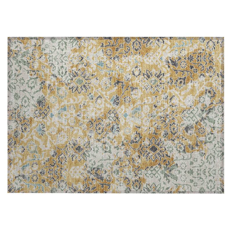 Machine Washable Indoor/ Outdoor Global Avon Chantille Rug