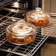 preview thumbnail 1 of 4, Libbey Baker's Basics 2-Piece Glass Casserole Baking Dish Set with Glass Covers Set of 4