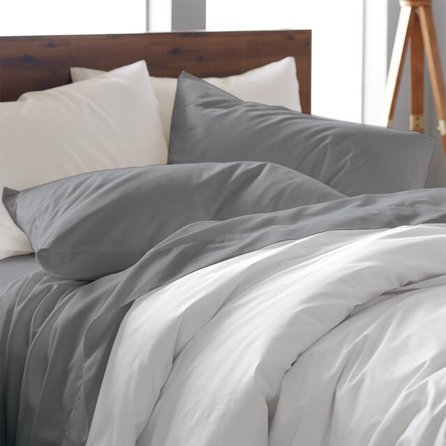 100% Cotton Sateen Luxurious 1200 Thread Count 4-Piece Sheet Set