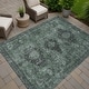 preview thumbnail 16 of 101, Machine Washable Indoor/ Outdoor Global Inver Chantille Rug