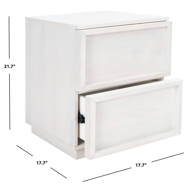 SAFAVIEH Couture Vordis 2-Drawer Nightstand