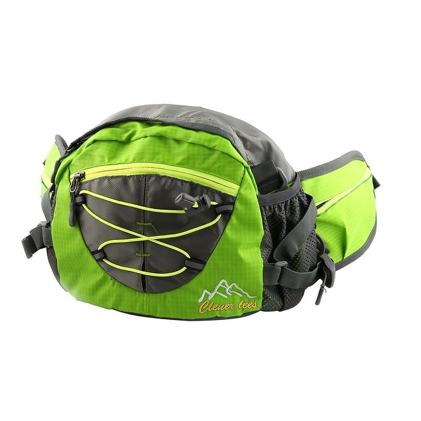Clever Bees Authorized Outdoor Backpack Shoulder Pack Sports Waist Bag Green