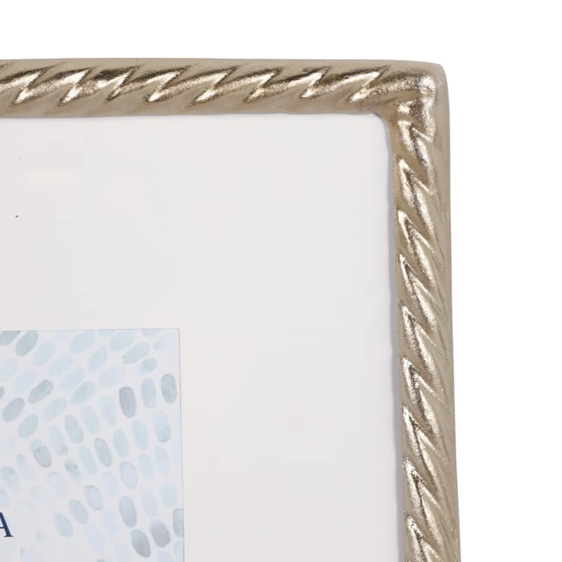 Metal Wood Picture Frame Modern Decorative Textured Design Home Decor