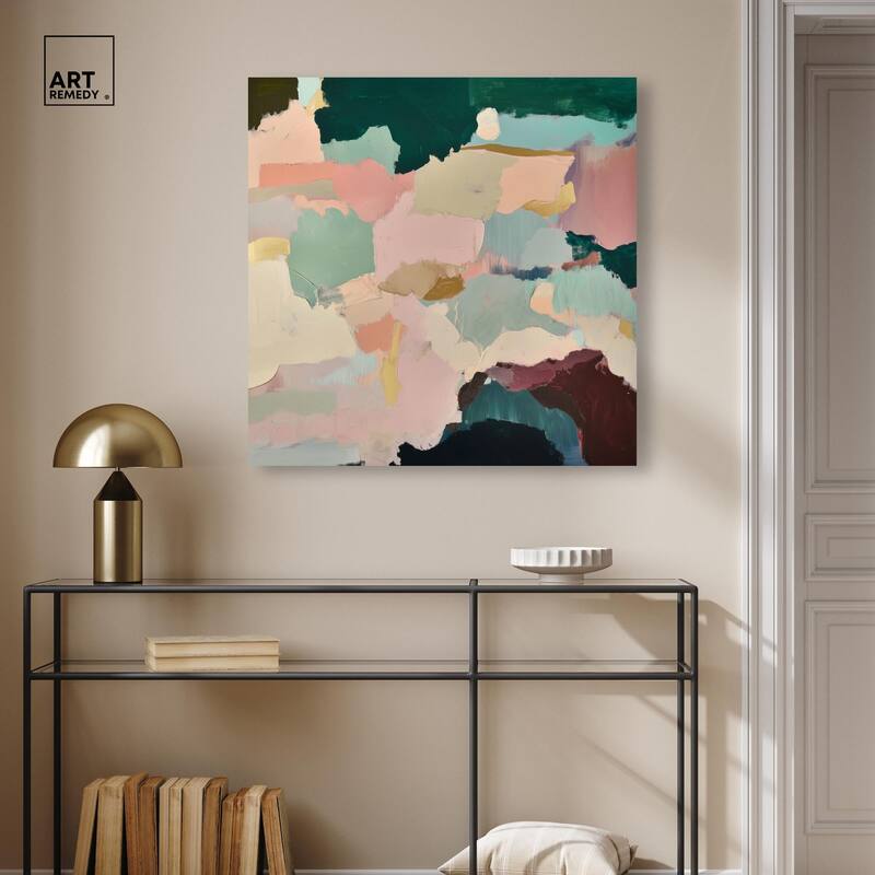 Brushed Beauty II Canvas by Art Remedy, Gallery Wrapped