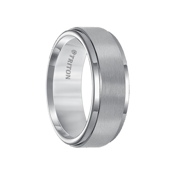 Triton 8mm tungsten men's band Clearance