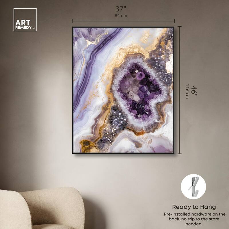 Amethystine Dream II Canvas by Art Remedy